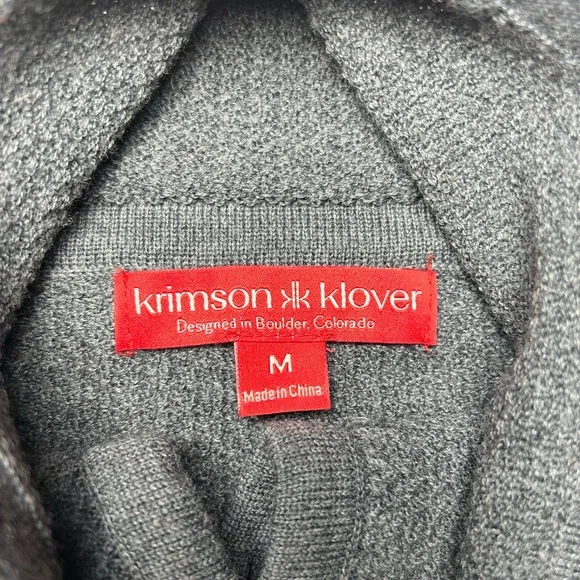 Krimson Klover Everlasting Earth Tone Merino Wool Silk Blend Sweater Tunic - Picture 6 of 6